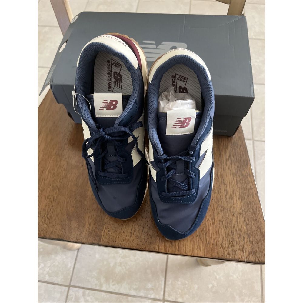*NEW* Youth New Balance 237 GS WIDE Blue White GS237cM‎ Sz7